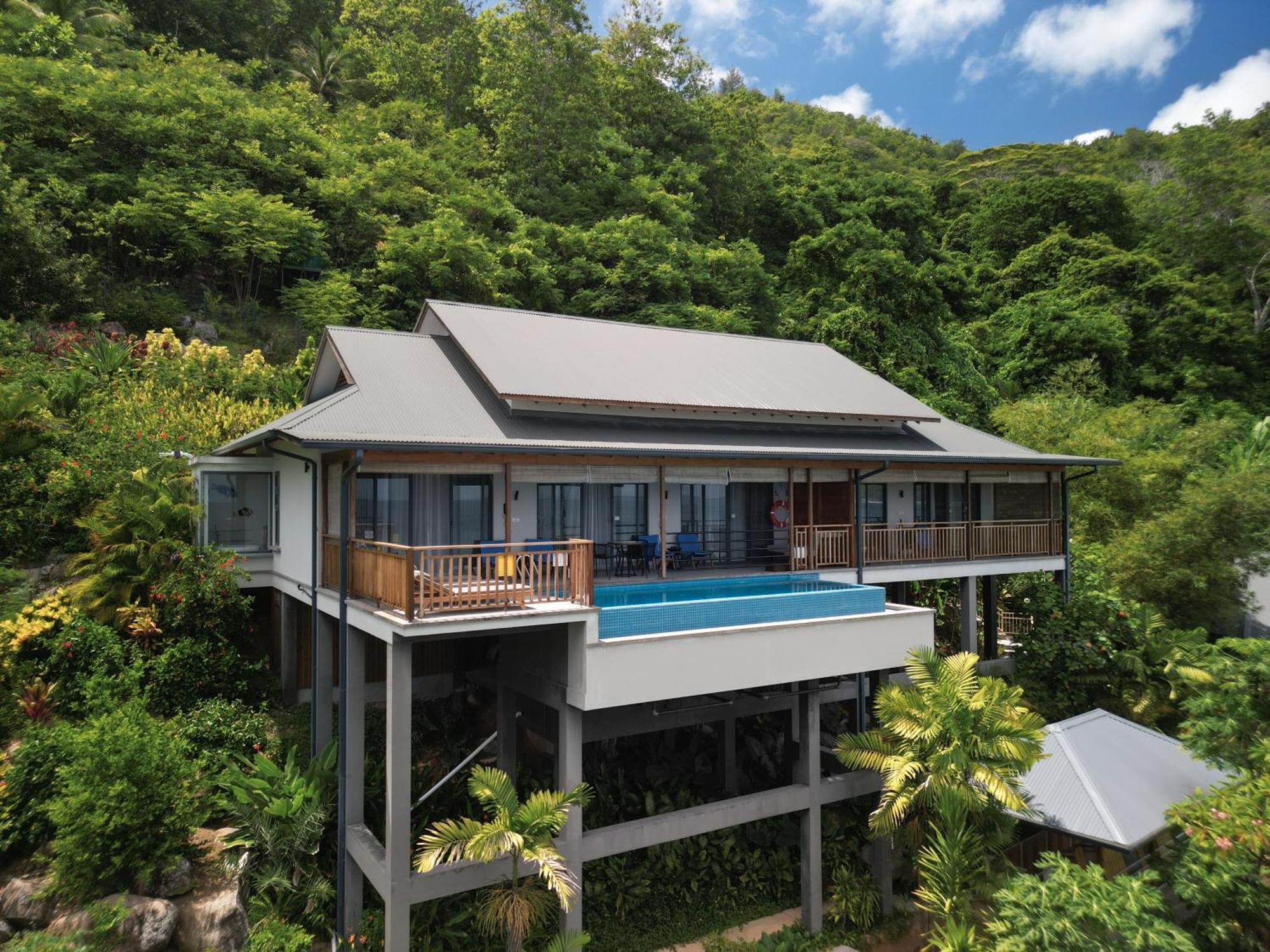 Paradise Chalets Yoga & Wellness Takamaka Exterior foto